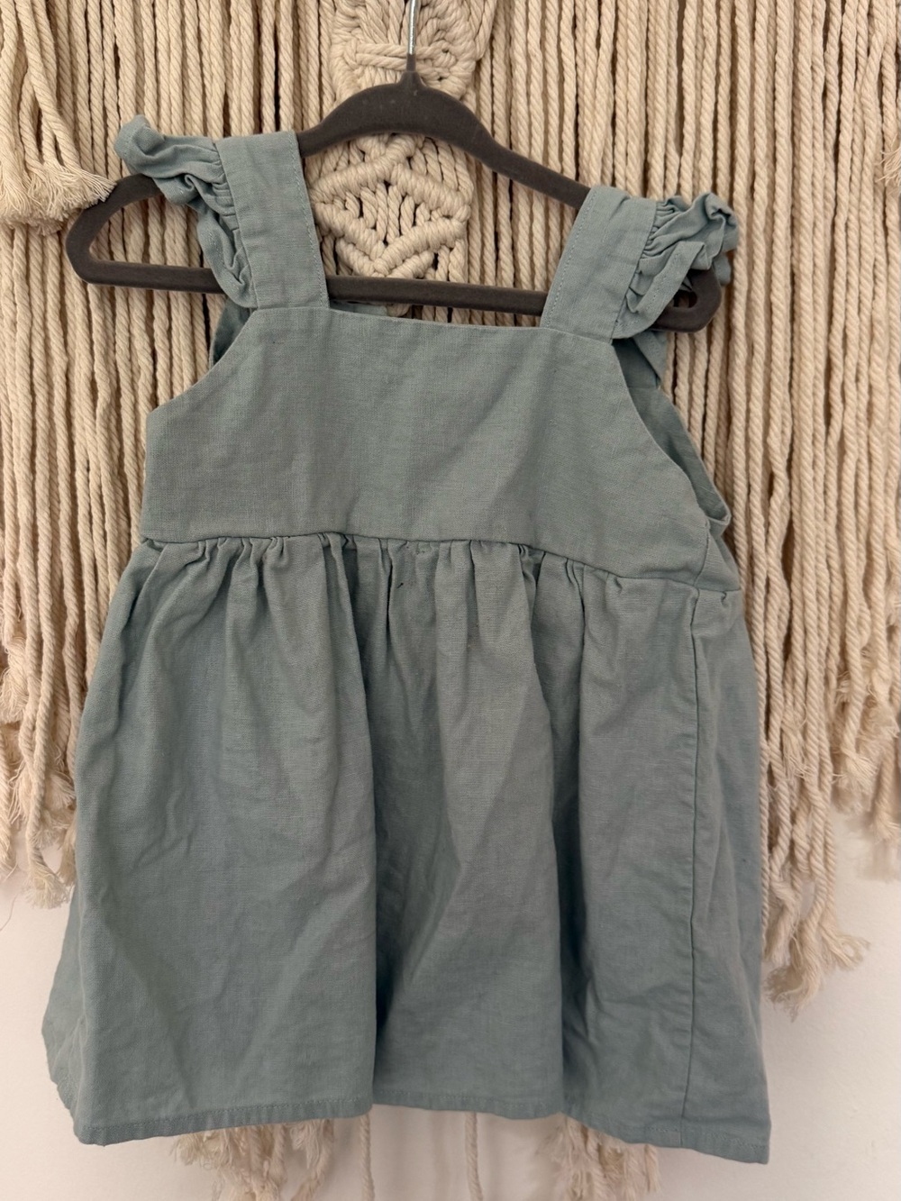 Girls Ruffle Strap Dress - Brand: